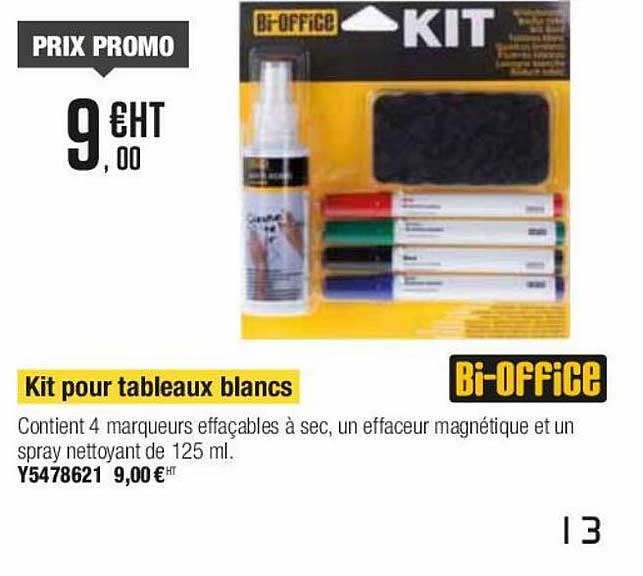 kit pour tableaux blancs