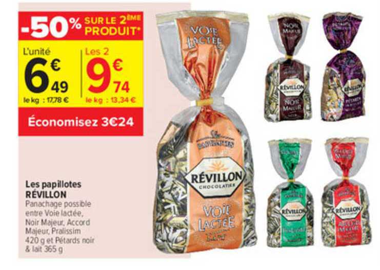 les papillotes révillon