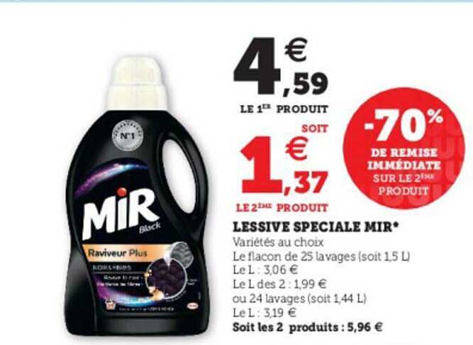 Lessive Spéciale Mir