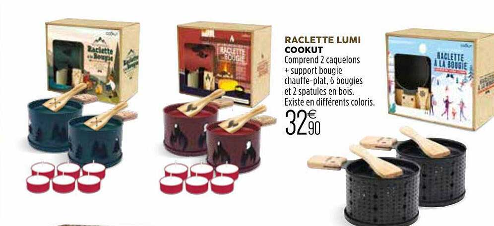 raclette lumi cookut