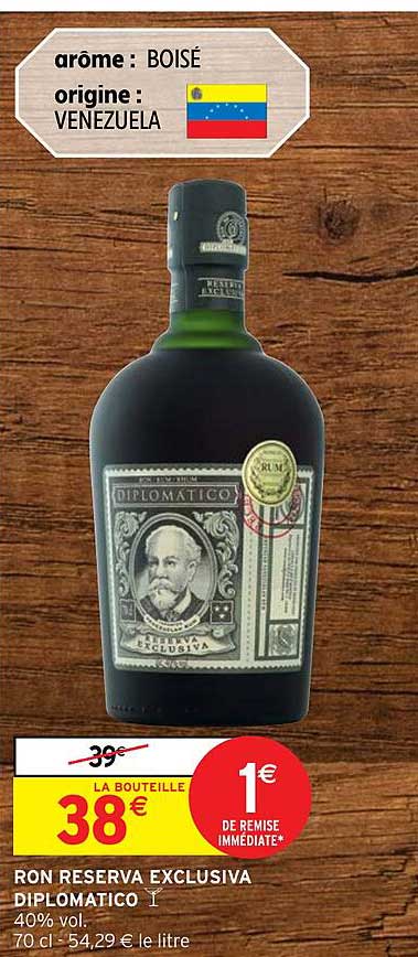 ron reserva exclusiva diplomatico