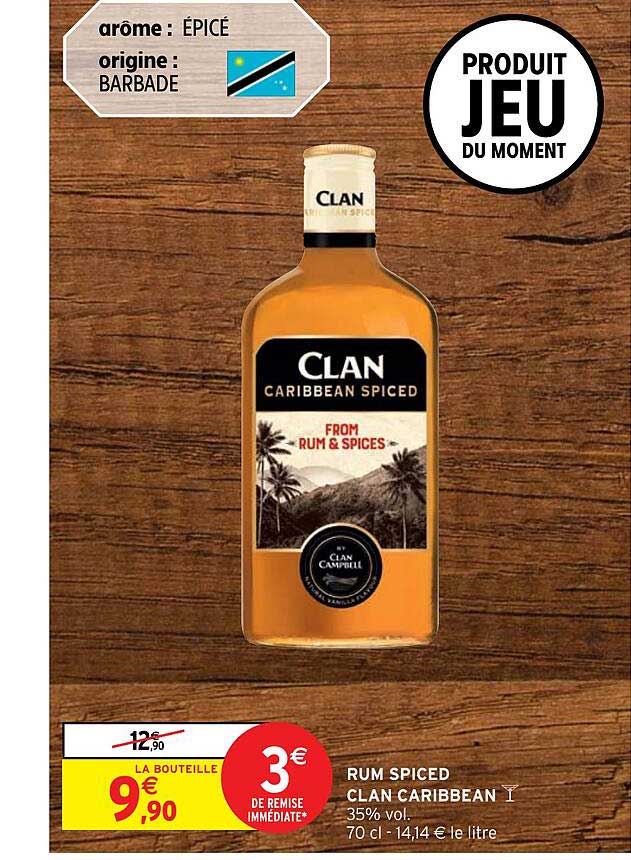 rum spiced clan caribbean