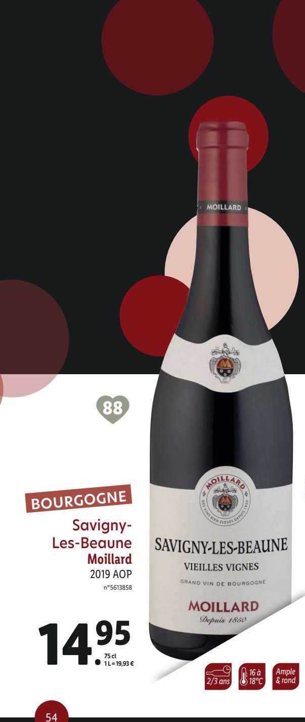 savigny-les-beaune moillard 2019 aop