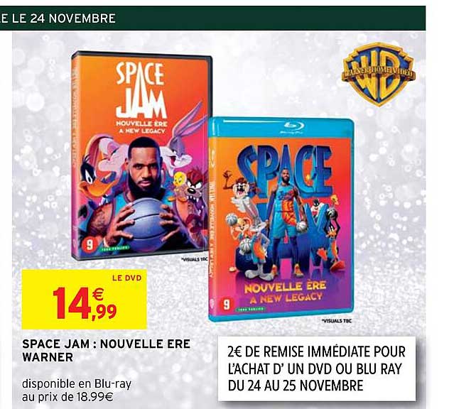 space jam : nouvelle ère warner