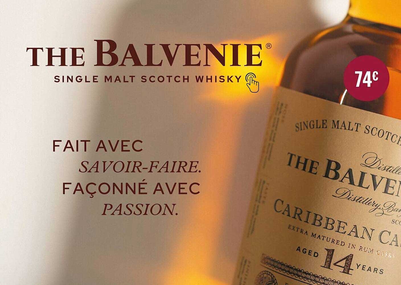 the balvenie single malt scotch whisky