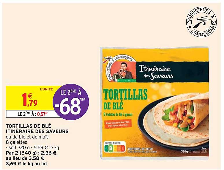 Tortillas De Blé Itinéraire Des Saveurs