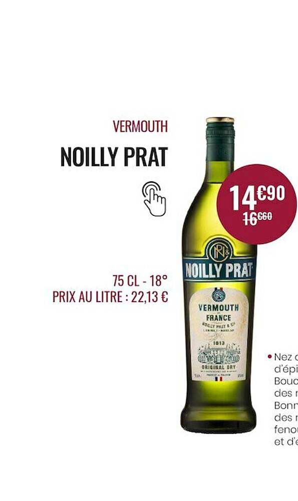 vermouth nouilly prat