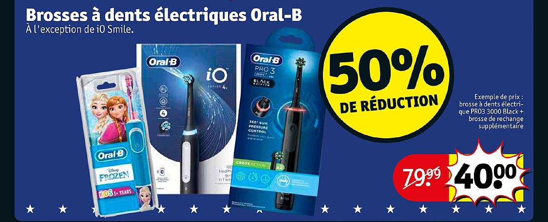brosses à dents électriques oral-b
