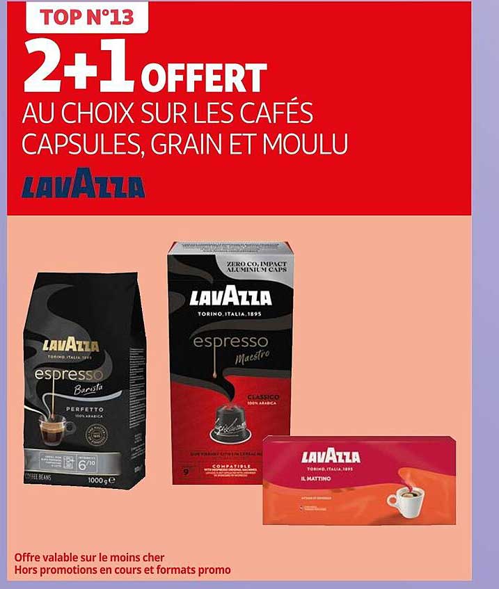 Café Capsules, Grain Et Moulu Lavazza