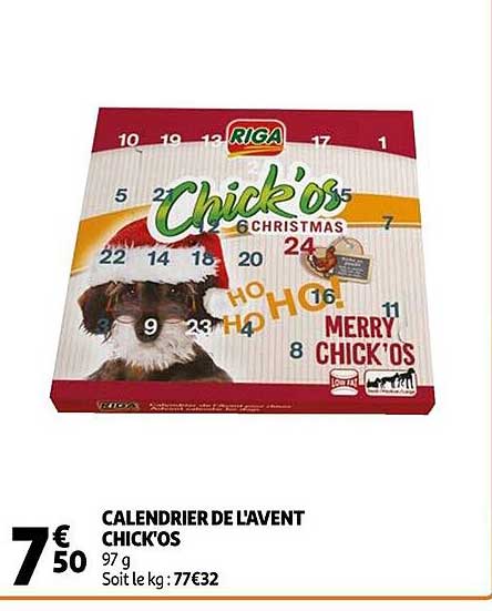 Calendrier De L'avent Chick'os