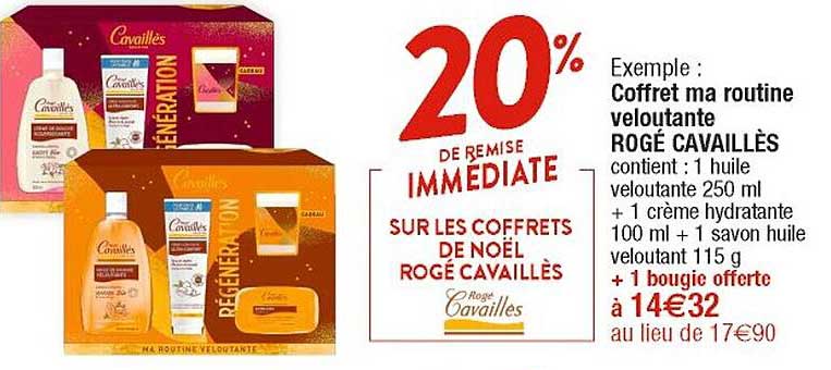 coffret ma routine veloutante rogé cavaillès