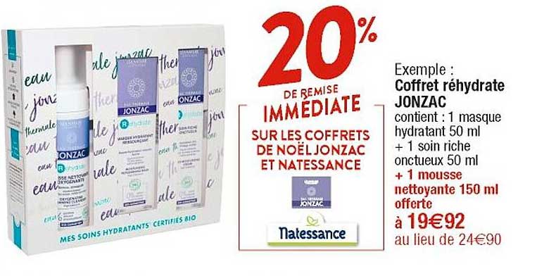 coffret réhydrate jonzac