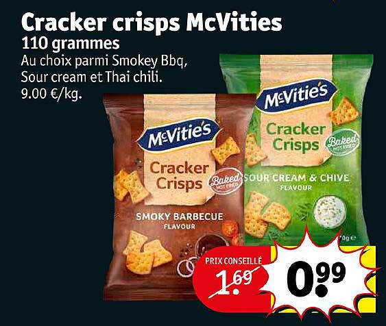 Cracker Crisps Mc Vities