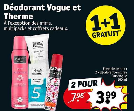 Déodorant Vogue Et Therme