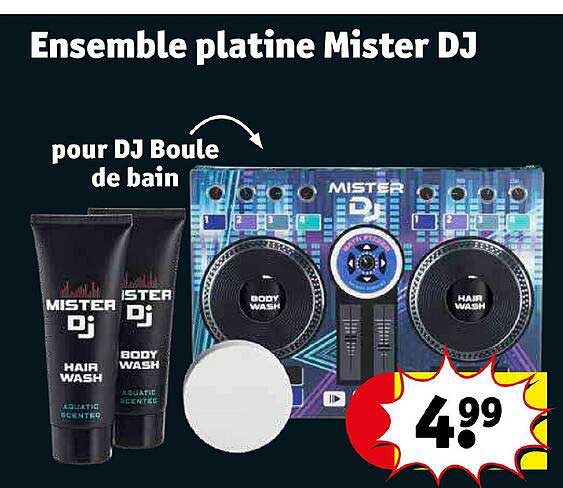 ensemble platine mister dj