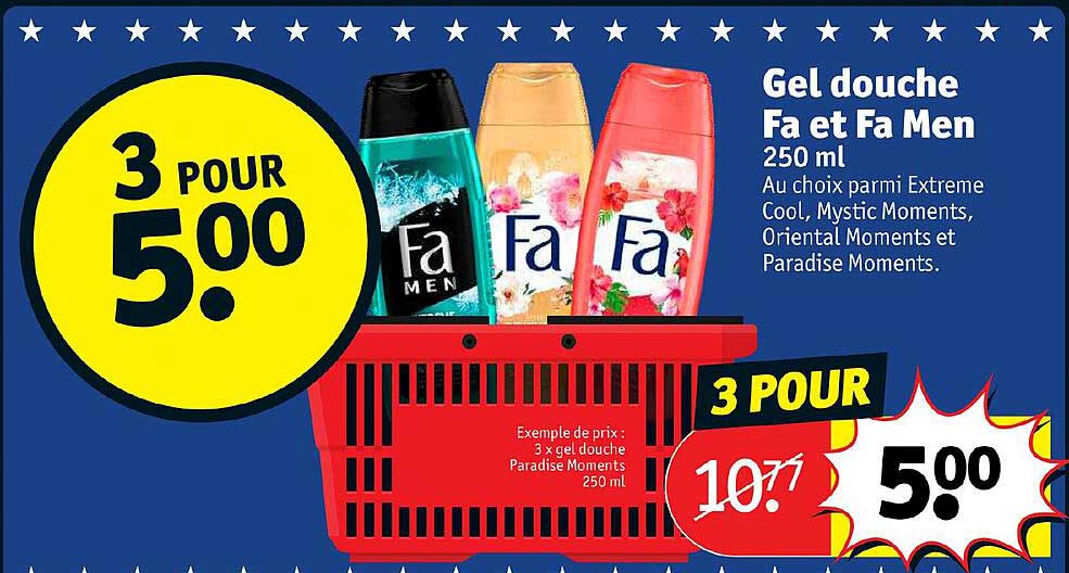 Gel Douche Fa Et Fa Men