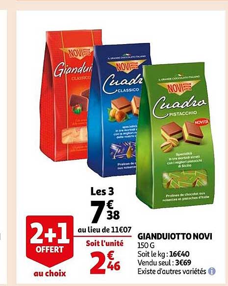 gianduiotto novi