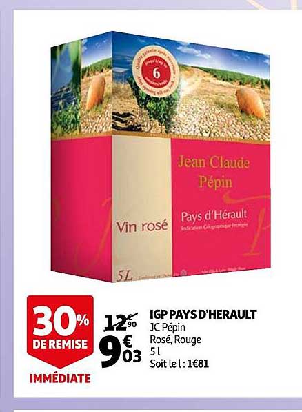 igp pays d'herault jc pépin