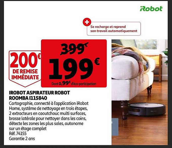 Irobot Aspirateur Robot Roomba
