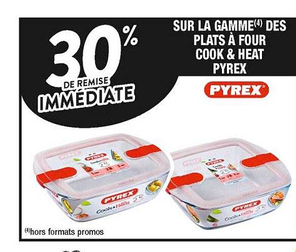 la gamme des plats à four cook & heat pyrex