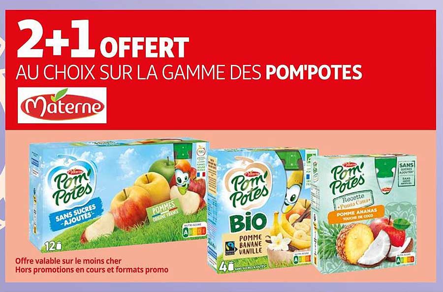La Gamme Des Pom'potes Materne