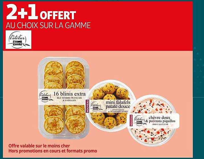 la gamme l'atelier blini