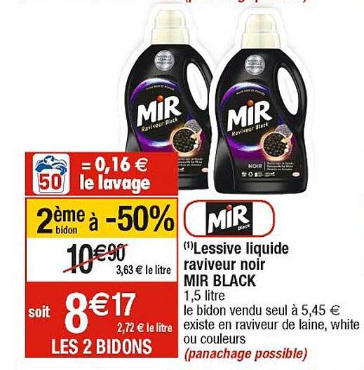 lessive liquide raviveur noir mir black