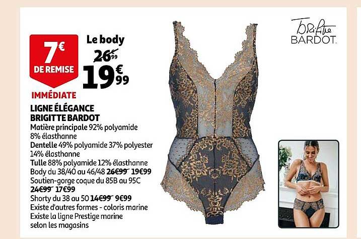 ligne élégance brigitte bardot