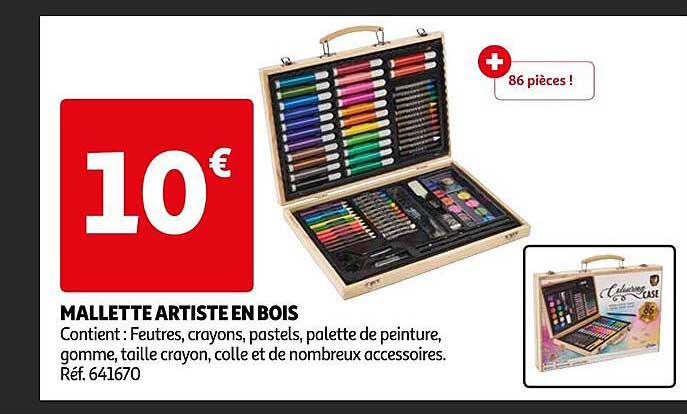 Mallette Artiste En Bois