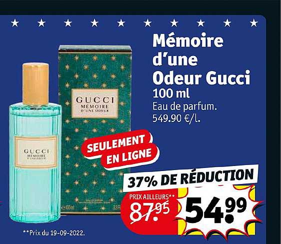 mémoire d'une odeur gucci