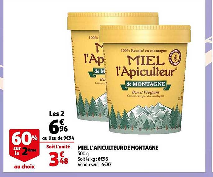 Miel D'apiculteur De Montagne