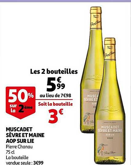muscadet sèvre et maine aop sur lie