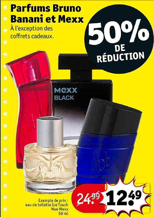 parfums bruno banani et mexx