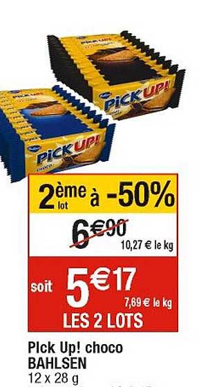 pick up! choco bahlsen
