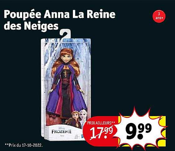 Poupée Anna La Reine Des Neiges