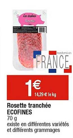 Rosette Tranchée écofines