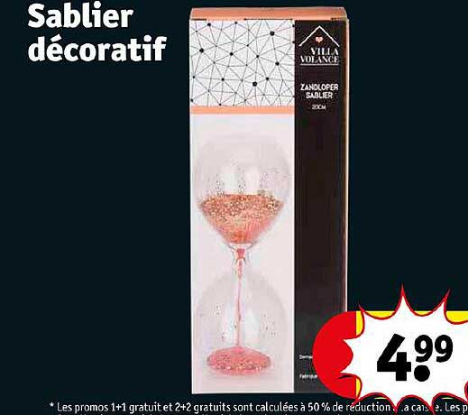 sablier décoratif villa volance