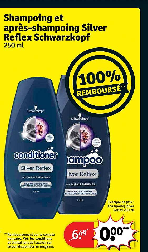 Shampoing Et Après-shampoing Silver Reflex Schwarzkopf