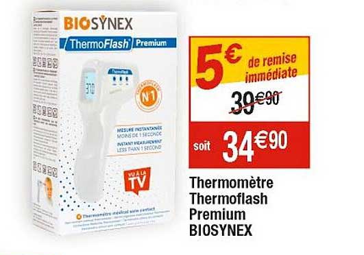 thermomètre thermoflash premium biosynex