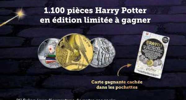 1100 pièces harry potter en édition limitée à gagner