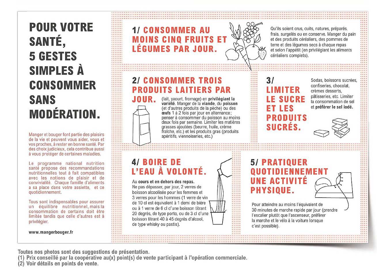 5 gestes simples à consommer sans modération