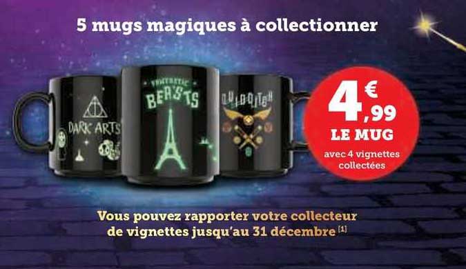 5 mugs magiques à collectionner