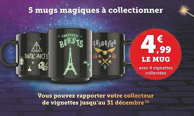 5 mugs magiques à collectionner