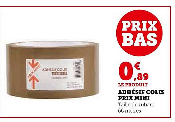 adhésif colis prix mini