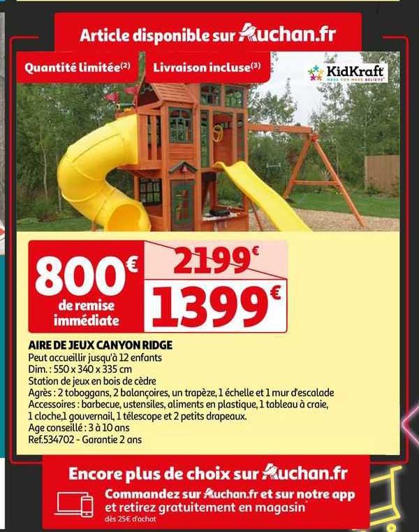 aire de jeux canyon ridge