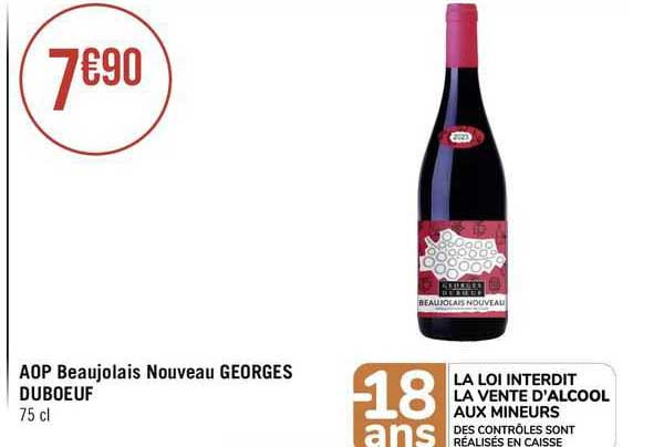 aop beaujolais nouveau georges duboeuf