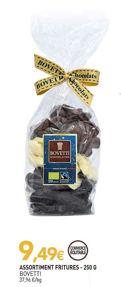 assortiment fritures bovetti - 250 g