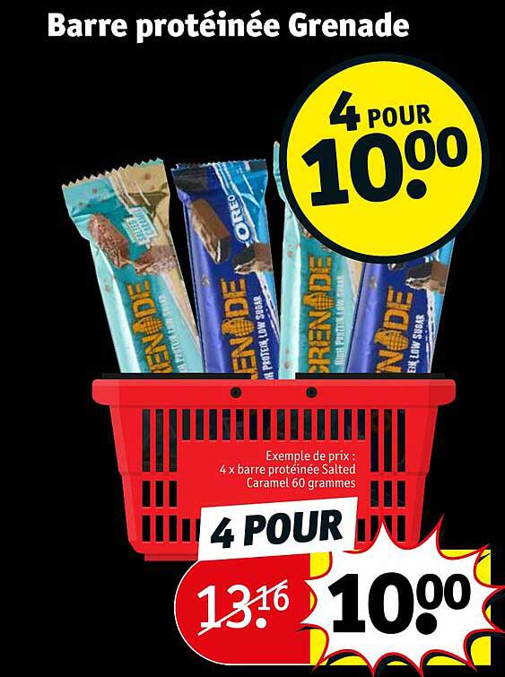 Barre Protéinée Grenade