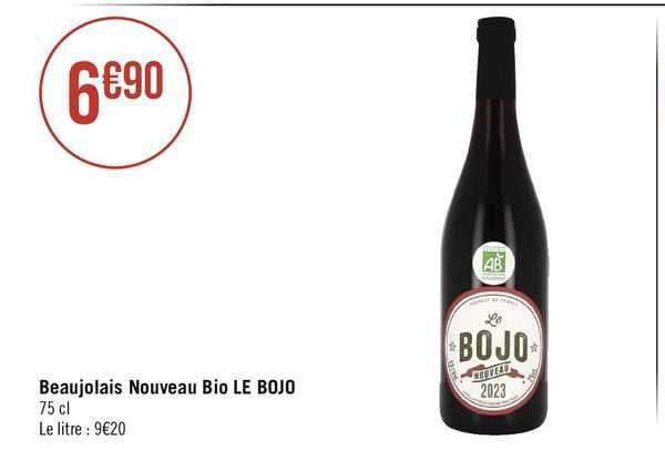 beaujolais nouveau bio le bojo
