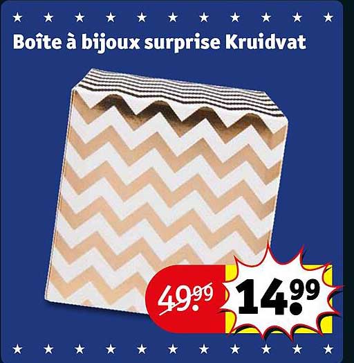 Boîte à Bijoux Surprise Kruidvat